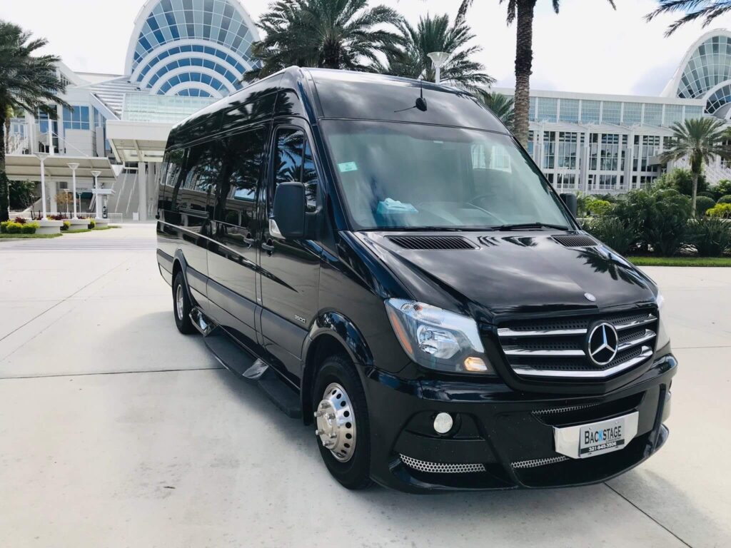 The Mercedes Sprinter Van Limo Party Bus